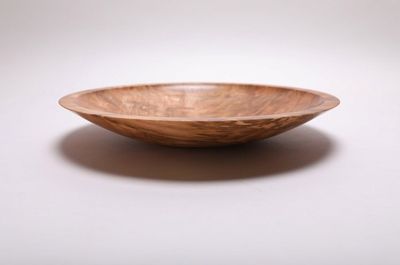 Alternate image for #2155 Quilted Ambrosia Maple Wooden Bowl 12 x 2