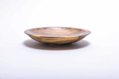 Alternate image for #2206 Small Spalted Sweet Gum Wooden Jewelry Dish 4 3/4 x 7/8