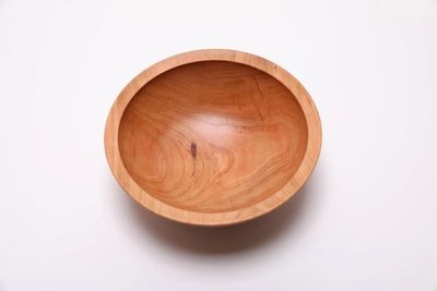 Alternate image for #2466 Small Wild Black Cherry Wooden Bowl 6 1/2 x 2 1/2