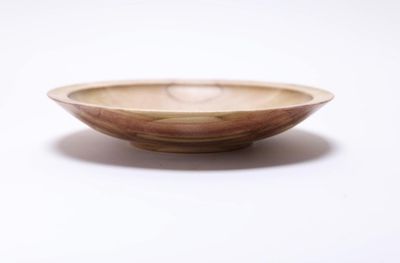 Alternate image for Rainbow Tulip Poplar Wooden Bowl   #2446   6 1/2 x 1 1/4