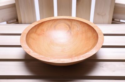 Alternate image for #2290 Sugar Maple Wooden Bowl 8 1/2 X 2 1/2