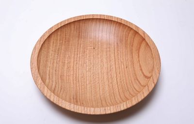 Alternate image for #2454 Red Oak Shallow Wooden Bowl 11 3/4 x 2 1/8