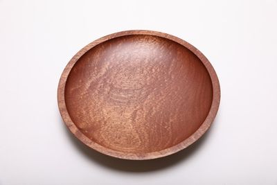 Alternate image for #2117 Pommele Sapele Wooden Bowl 11 3/8 x 1 7/8
