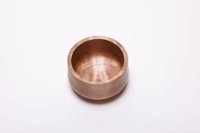 Alternate image for #2475 Small Big Leaf Maple Wooden Bowl 3 3/4 x 2 1/8