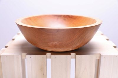 Alternate image for #2301 Sugar Maple Wooden Bowl 9 1/4 x 3