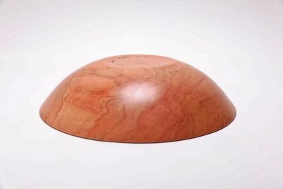 Alternate image for #2414 Wild Black Cherry Wooden Bowl 9 3/4 x 2 1/4