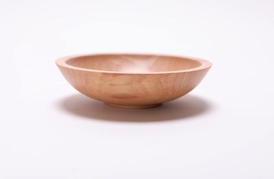 Alternate image for #2437 Small Wild Dogwood Wooden Bowl 4 1/2 x 1 1/4