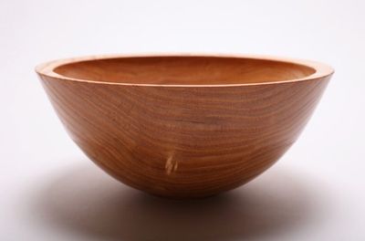 Alternate image for #1901 Locust Wooden Bowl 9 3/8 X 4