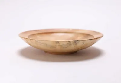 Alternate image for #2500 Box Elder Burl Wooden Ring Dish 4 3/4 x 1