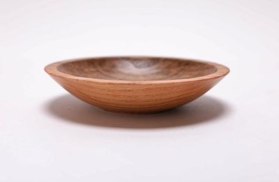 Alternate image for #2399 Small Spalted Oak Wooden Bowl 6 3/8 x 1 3/8