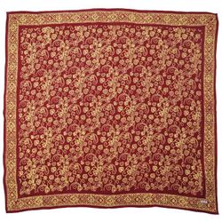 Image for Large 39 Hand Dyed Batik Bandana, 100% Soft Cotton, Charmed Canopy