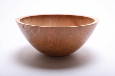 Alternate image for #1890 Maple Wooden Bowl 8 1/8 X 3 1/2