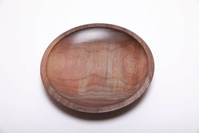 Alternate image for #2077 Rainbow Walnut Wooden Bowl 9 1/4 x 1 1/2