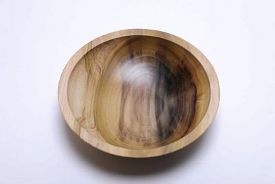 Alternate image for #2444 Rainbow Tulip Poplar Wooden Bowl 7 1/2 x 2 1/8