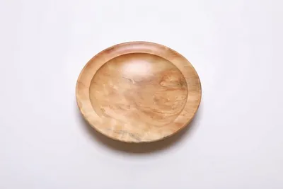 Alternate image for #2500 Box Elder Burl Wooden Ring Dish 4 3/4 x 1