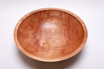 Alternate image for #2363 River Birch Wooden Fruit and Salad Bowl 14 1/8 x 4 1/4