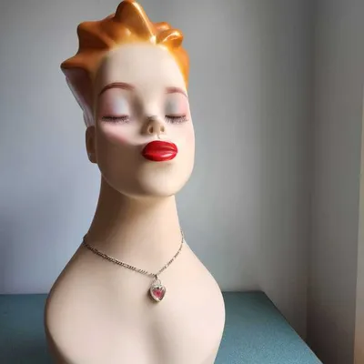 Alternate image for Red Flower Heart Pendant Charm, Handmade Necklace for Women and Girls, Real Pressed Flower Jewelry