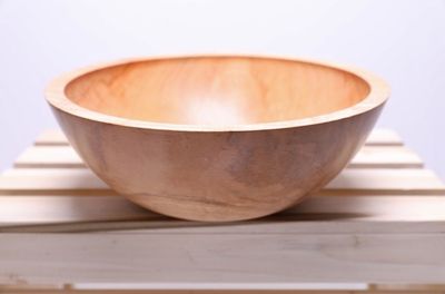 Alternate image for #2316 Sugar Maple Wooden Fruit and Salad Bowl   11 7/8 x 4 1/4