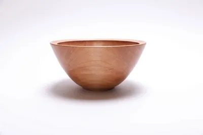 Alternate image for #2502 River Birch Wooden Bowl 7 1/8 x 3 5/8