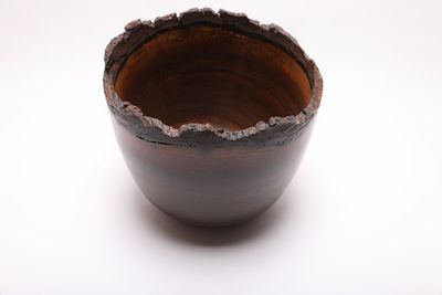 Alternate image for #1025 Black Walnut Natural Edge Wooden Bowl 13 X 11 1/2  Natural Edge Walnut Bowl  Walnut Bowl