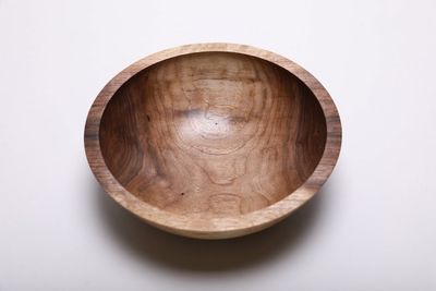 Alternate image for #1672 Black Walnut Wooden Bowl 9 X 2 3/4