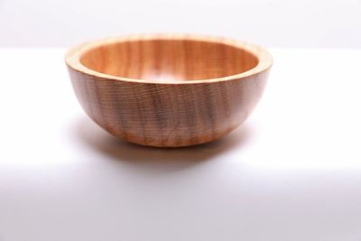 Alternate image for #2338 Small Quartersawn Red Oak Wooden Bowl 4 7/8 x 2