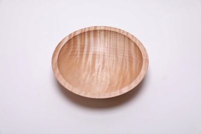 Alternate image for #2417 Tiger Maple Wooden Bowl 8 3/8 x 2