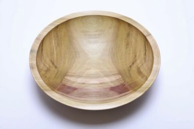 Alternate image for #2469 Rainbow Tulip Poplar Wooden Bowl 9 1/2 x 2 1/2