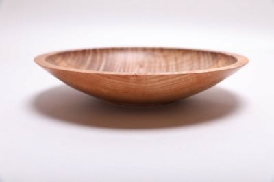 Alternate image for #2177 Fiddleback Big Leaf Maple Wooden Bowl 10 3/8 x 2