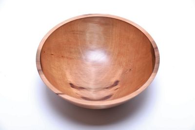 Alternate image for #2477 Sweet Gum Wooden Bowl 9 7/8 x 3 7/8