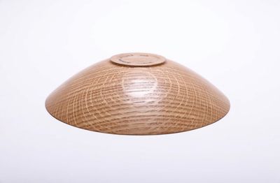 Alternate image for #2043 Small Quartersawn White Oak Wooden Bowl 7 1/8 X 1 5/8