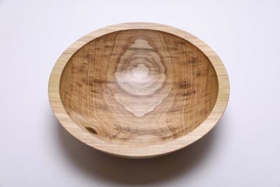 Alternate image for #2370 Tulip Poplar Wooden Fruit and Salad Bowl 11 1/4 x 3 5/8