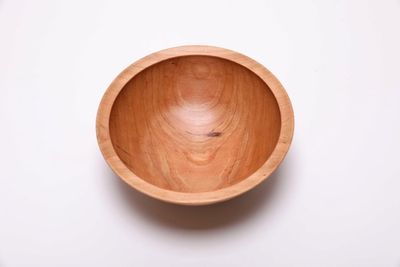 Alternate image for #2466 Small Wild Black Cherry Wooden Bowl 6 1/2 x 2 1/2