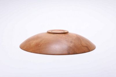 Alternate image for #2498 Small Sugar Maple Shallow Bowl 6 3/4 x 1 3/8