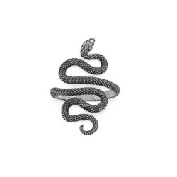 Image for Textured Adjustable Snake Ring