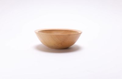 Alternate image for #2492 Small Holly Wooden Bowl 4 1/8 x 1 1/2