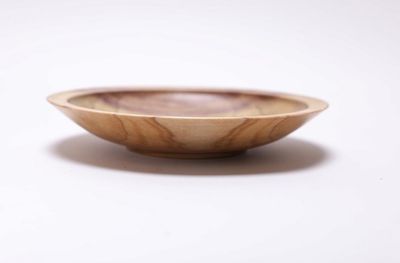 Alternate image for Rainbow Tulip Poplar Wooden Bowl   #2446   6 1/2 x 1 1/4