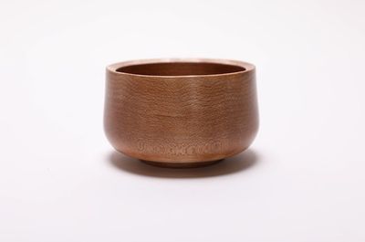 Alternate image for #2475 Small Big Leaf Maple Wooden Bowl 3 3/4 x 2 1/8