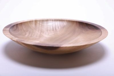 Alternate image for #2215  Wild Black Walnut Crotch Burl Wooden Bowl Black Walnut Bowl  9 1/2 x 1 3/4