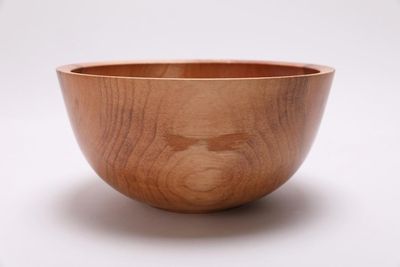 Alternate image for #2384 River Birch Wooden Bowl 9 1/8 x 4 1/2