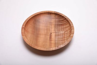 Alternate image for #2177 Fiddleback Big Leaf Maple Wooden Bowl 10 3/8 x 2