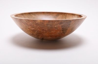 Alternate image for #1708 Spalted Ambrosia Maple Wooden Bowl 10 1/2 X 3 1/2