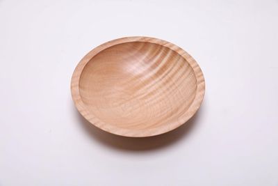 Alternate image for #2417 Tiger Maple Wooden Bowl 8 3/8 x 2