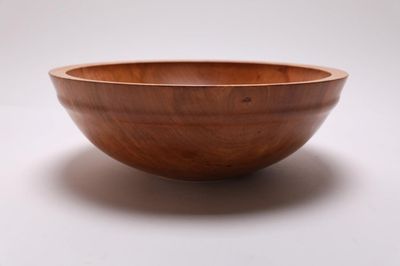Alternate image for #2416 Tiger Sugar Maple Wooden Fruit and Salad Bowl 12 3/8 x 4 3/8