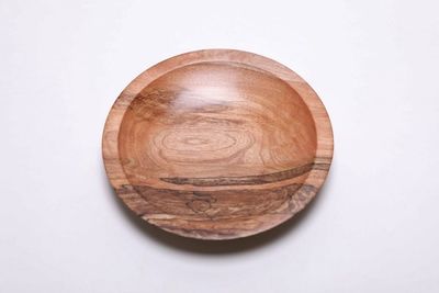 Alternate image for #2086 Spalted Big Leaf Maple Wooden Dish 6 1/2 x 1