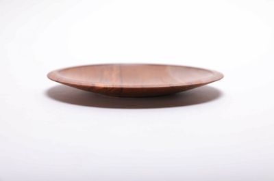 Alternate image for #2220 Small Ambrosia Sycamore Wooden Dish 6 1/4 x 3/4