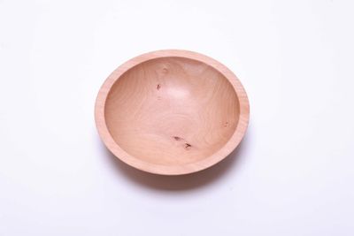 Alternate image for #2437 Small Wild Dogwood Wooden Bowl 4 1/2 x 1 1/4