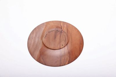 Alternate image for #2220 Small Ambrosia Sycamore Wooden Dish 6 1/4 x 3/4