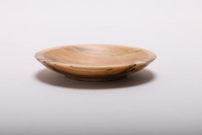 Alternate image for #2380 Spalted Hackberry Wooden Ring Dish 4 x 3/4